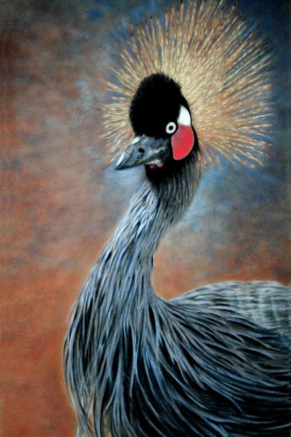 Bird Painting - Attitude Bird #2 by Carol McCarty
