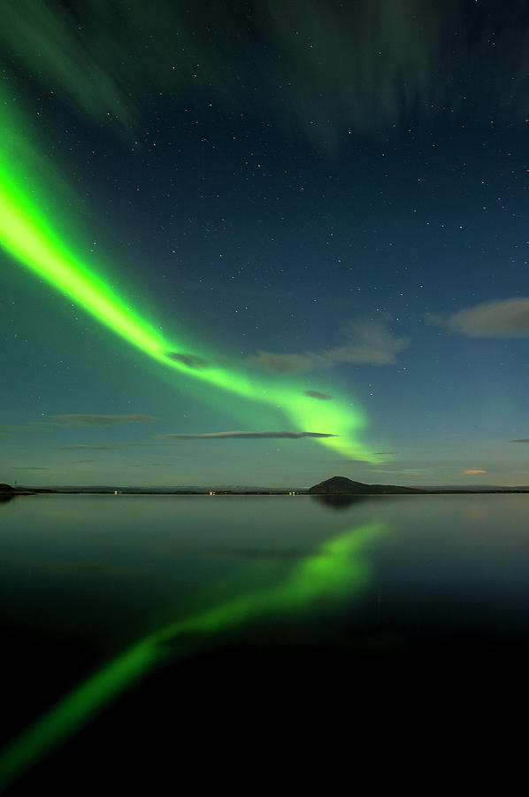 Aurora Borealis On Iceland #2 Photograph by Subtik
