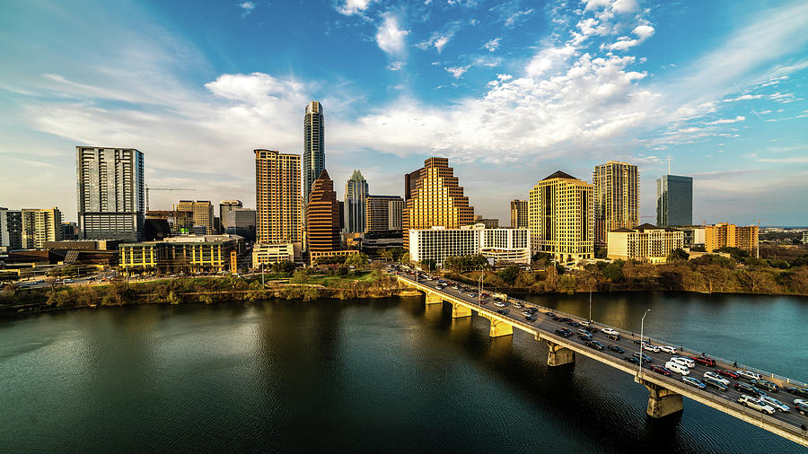 Austin, Texas - Austin Cityscape #2 Photograph by Panoramic Images