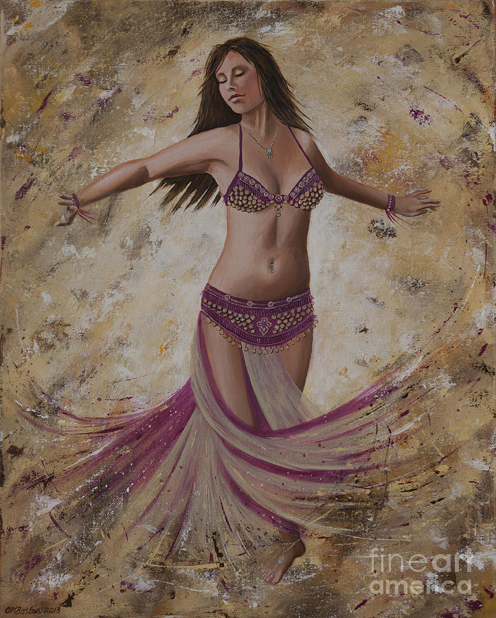 Autumn Dancer Painting by Carol Bostan