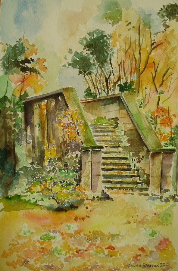 Fall Painting - Autumn #2 by Geeta Yerra
