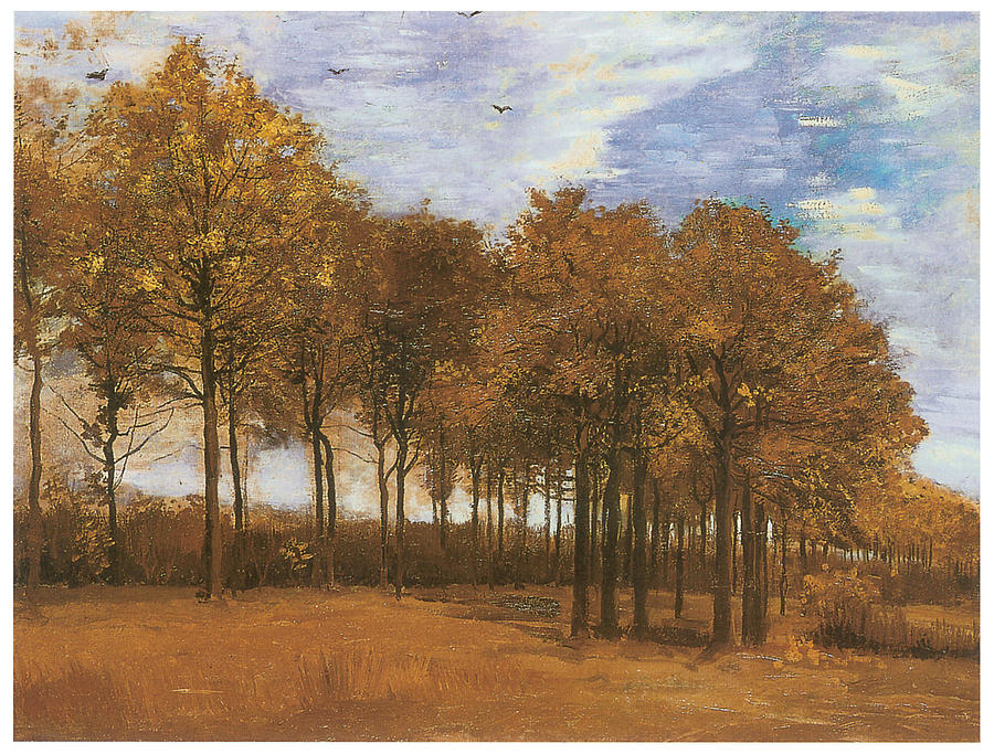 Vincent Van Gogh Painting - Autumn Landscape #2 by Vincent Van Gogh