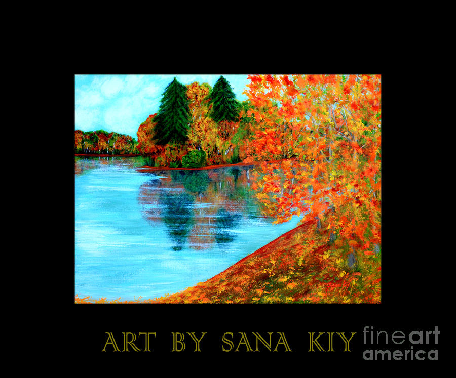 Autumn #1 Painting by Oksana Semenchenko