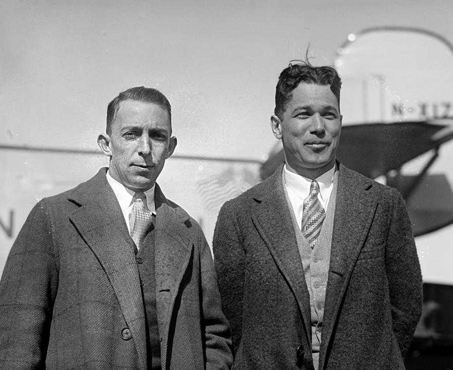 Aviators, 1927 #2 Photograph by Granger