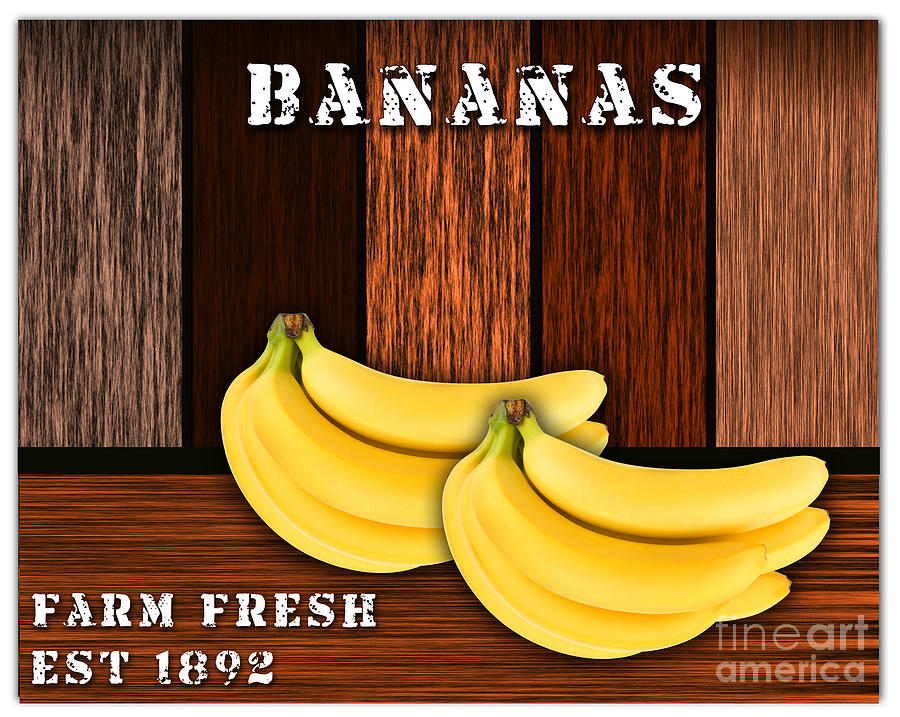 Bananas #2 Mixed Media by Marvin Blaine