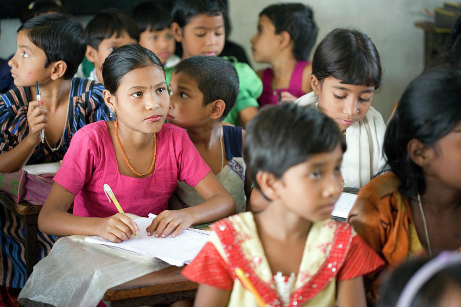 Bangladeshi Village School Photograph By Adam Hart-davis/science Photo ...