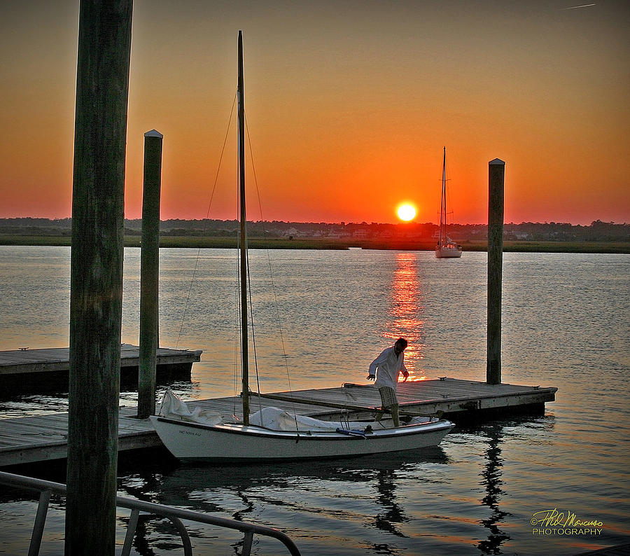 Banks Channel Sunset #2 Photograph by Phil Mancuso