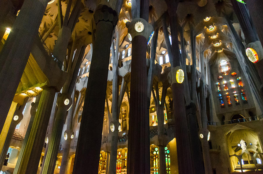 Barcelona - Sagrada Familia #2 Photograph by AM FineArtPrints