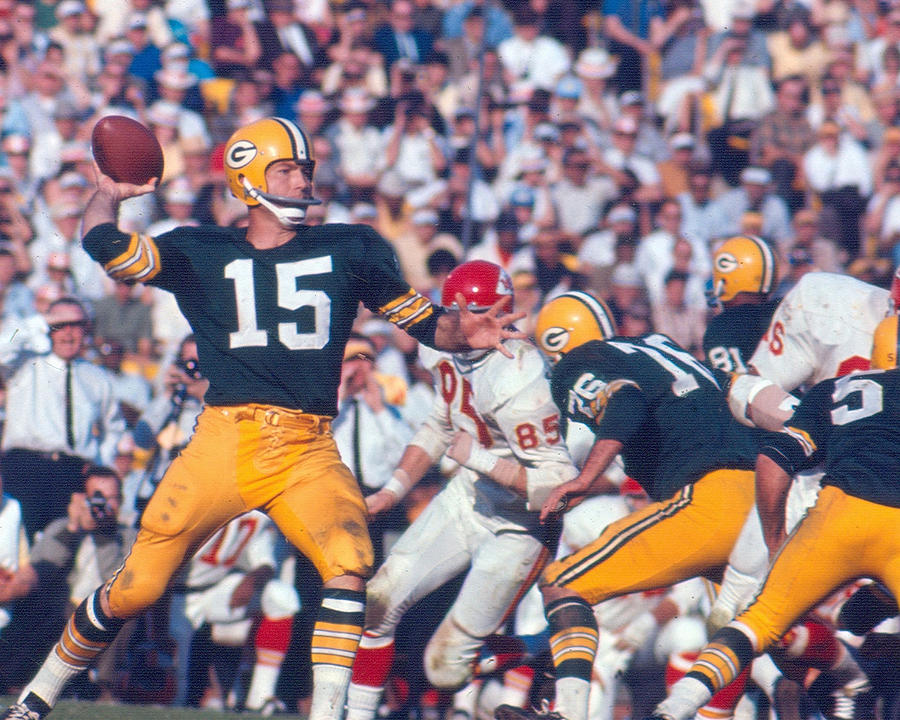 Bart Starr by Art Rickerby Photograph by Retro Images Archive