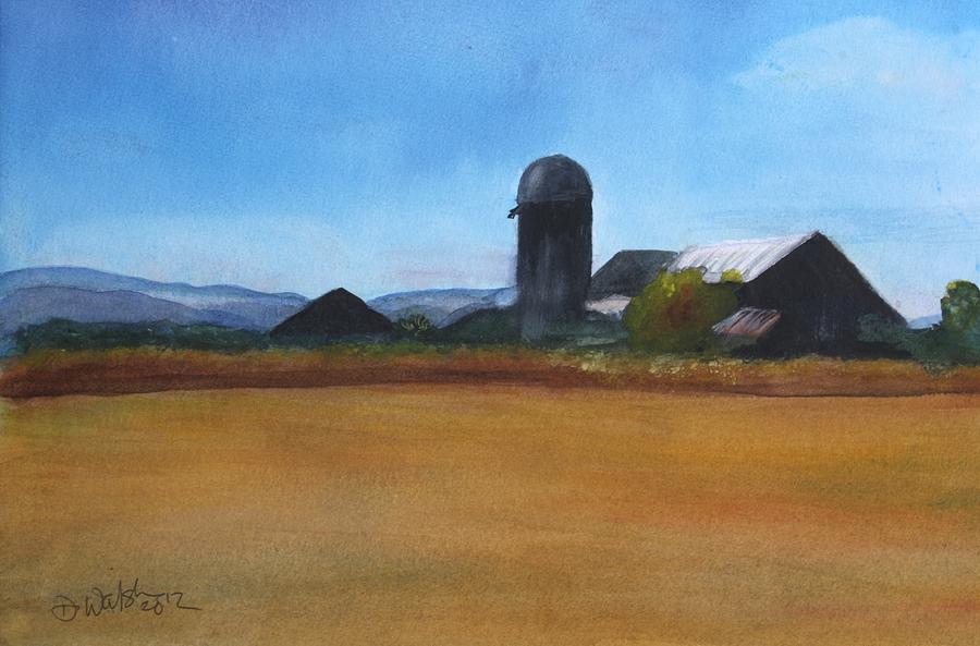 Barton Farm  #2 Painting by Donna Walsh