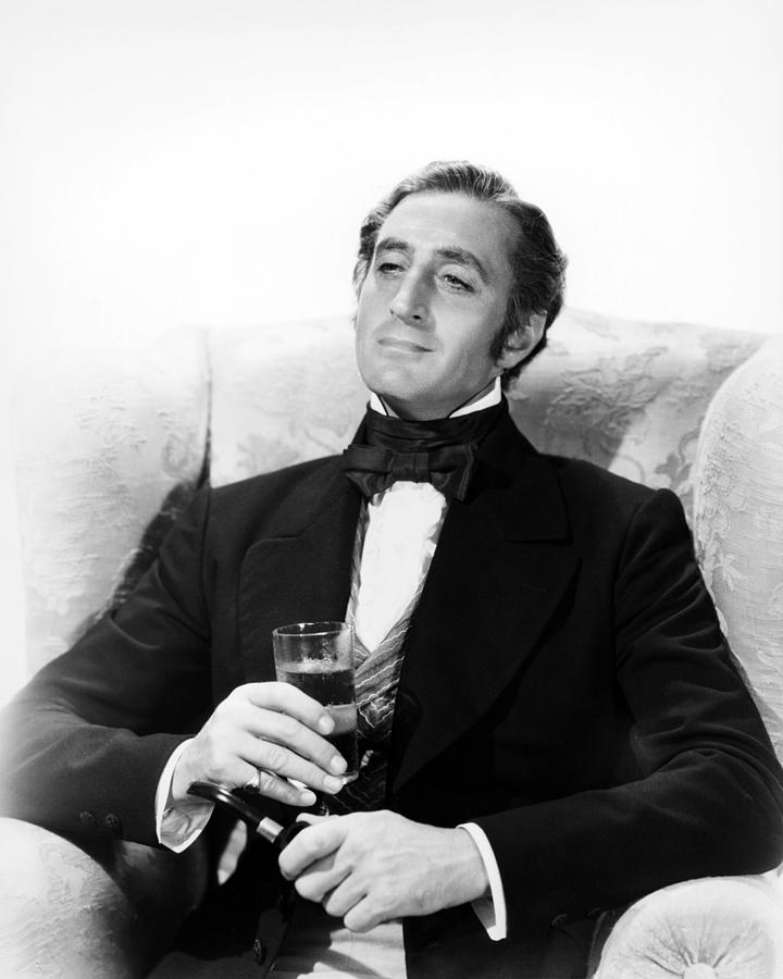 Movie Photograph - Basil Rathbone in The Adventures of Sherlock Holmes  #2 by Silver Screen