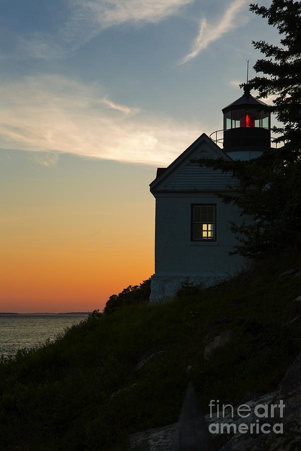 Acadia National Park Photograph - Bass Harbor Lighthouse #3 by Diane Diederich