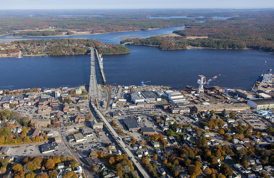 Bath Iron Works, Bath Photograph by Dave Cleaveland | Fine Art America