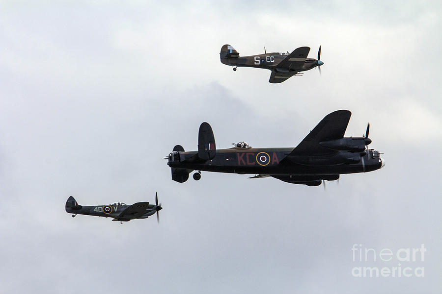 Battle of Britain Memorial Flight #2 Photograph by Airpower Art
