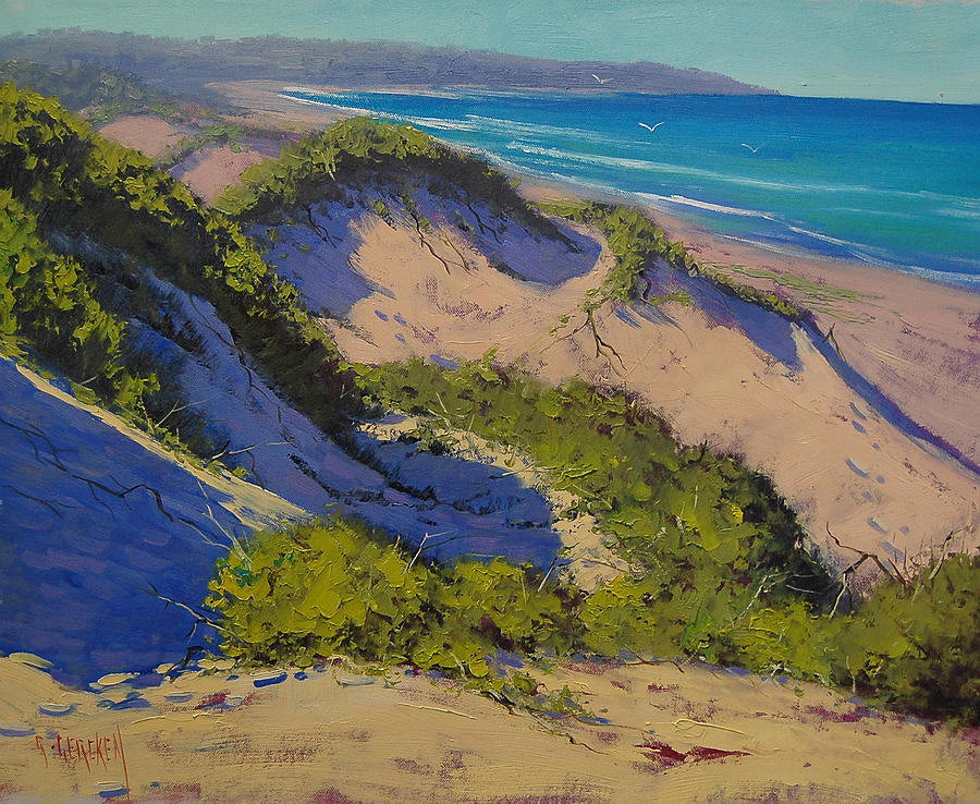 beach dunes paintings