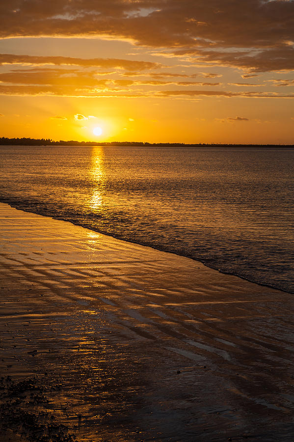 Beach Sunset Photograph by Ben Adkison - Fine Art America