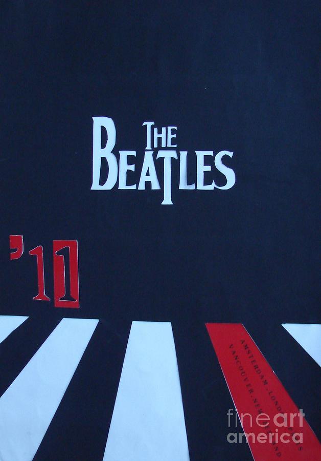 the beatles concert poster