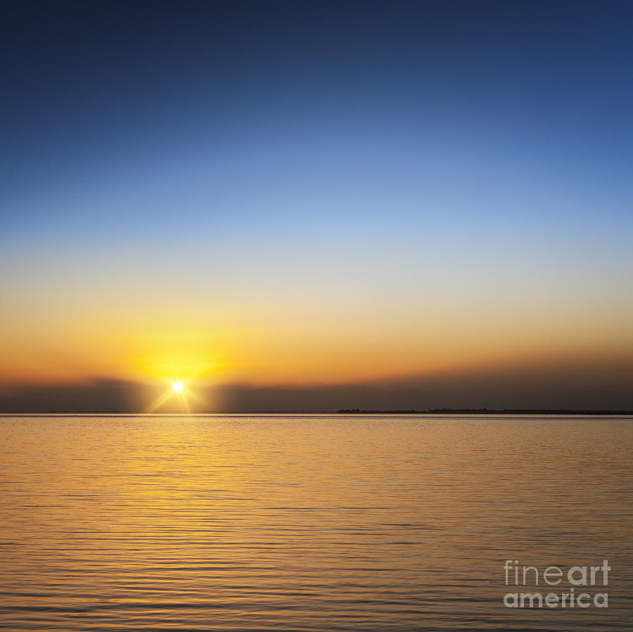 Sunset Photograph - Beautiful Sunset Over Water #2 by Colin and Linda McKie
