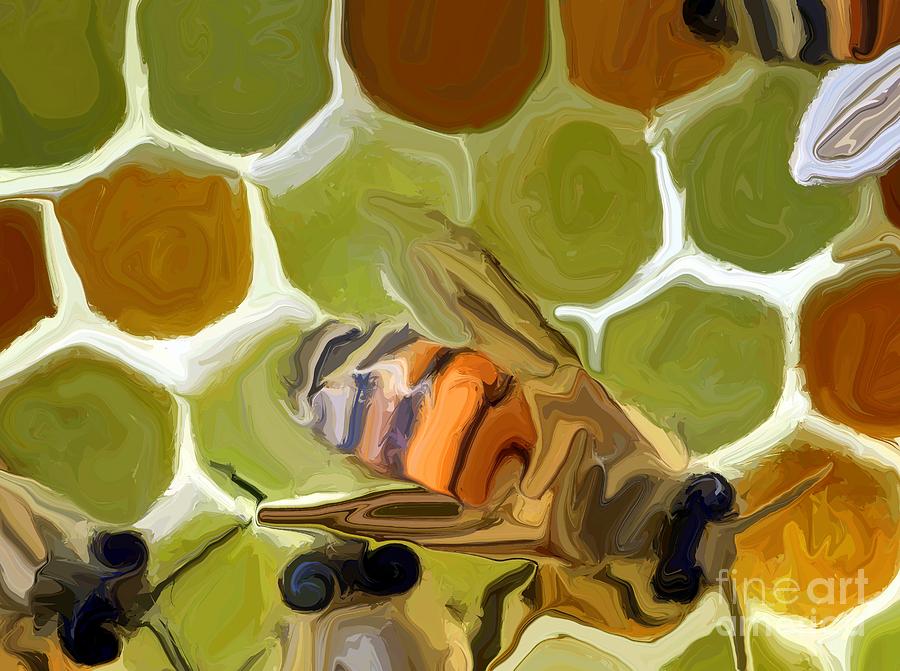 Bee #2 Digital Art by Chris Butler