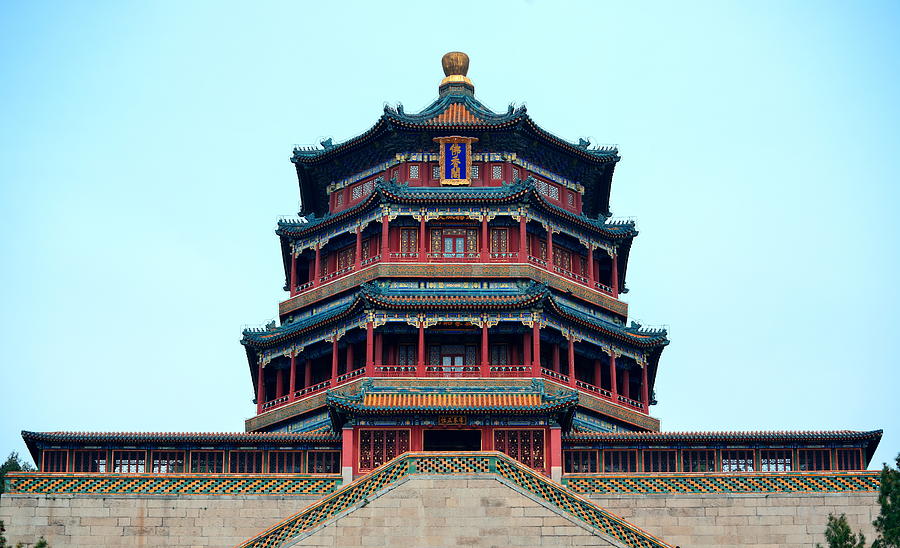 Beijing Ancient architecture #2 Photograph by Songquan Deng