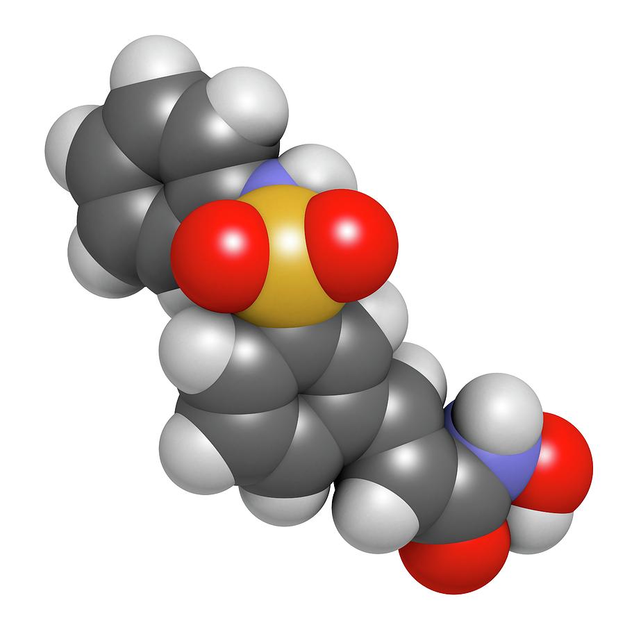 Histone Photograph - Belinostat Cancer Drug Molecule #2 by Molekuul