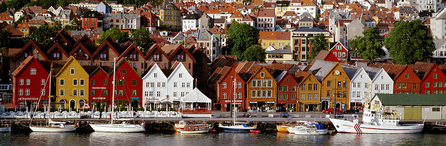 Bergen Norway #2 Photograph by Panoramic Images