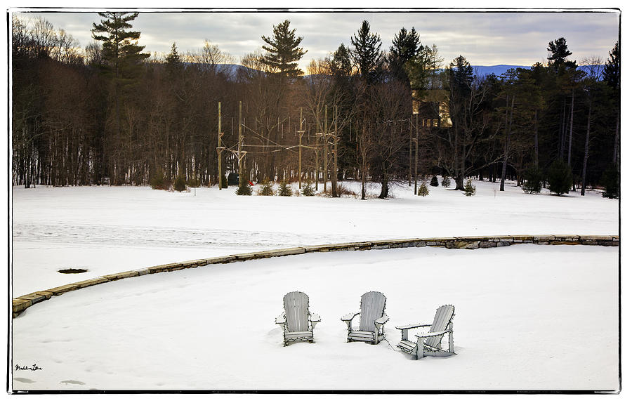 Berkshires Winter 3 - Massachusetts #2 Photograph by Madeline Ellis