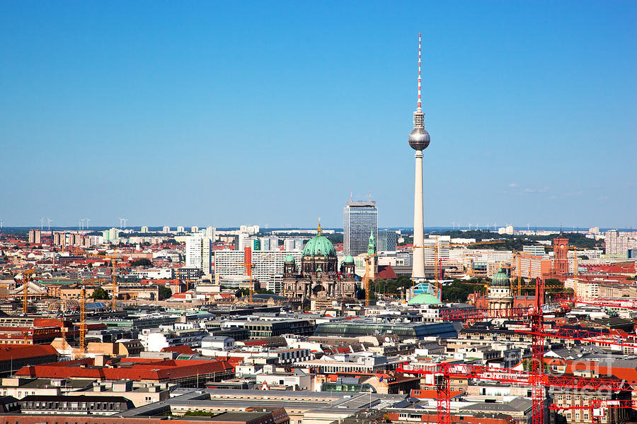 Berlin panorama #2 Photograph by Michal Bednarek