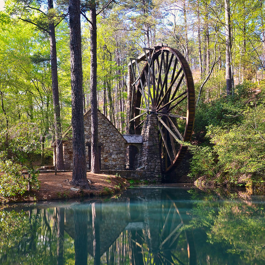 Berry College Rome Ga - The Old Mill Photograph