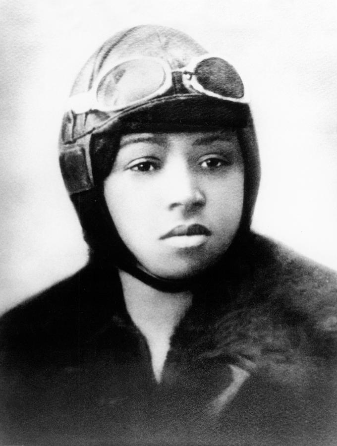 Aviation Photograph - Bessie Coleman, American Aviator #1 by Science Source