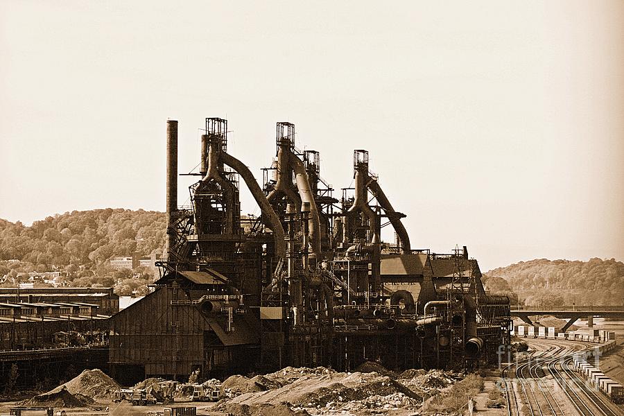 Tool Photograph - Bethlehem Steel by Marcia Lee Jones