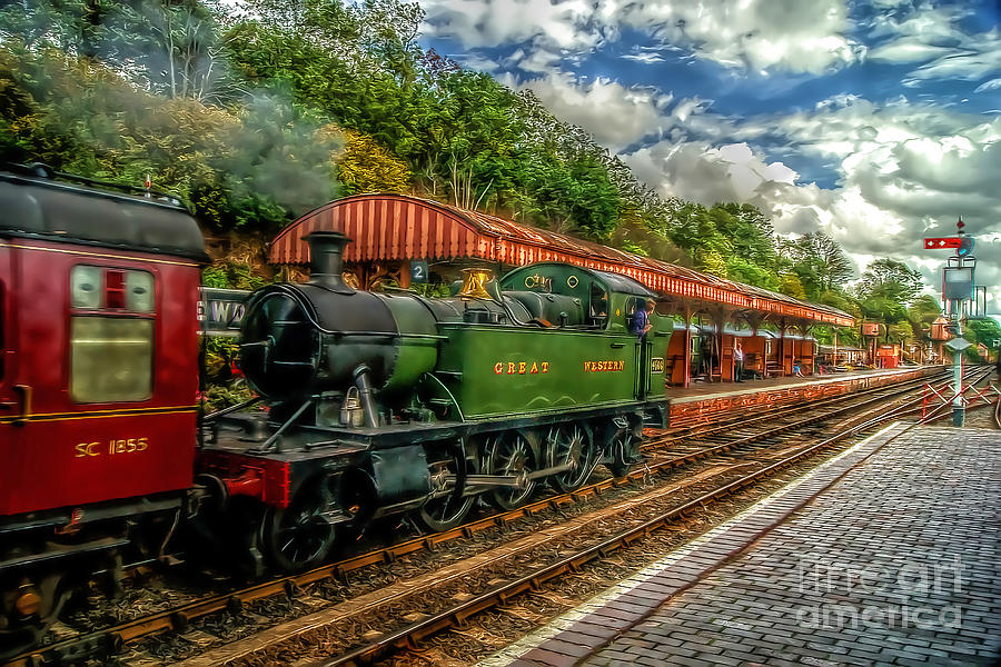 Severn Valley Railway Photograph - Bewdley station #2 by J A Evans