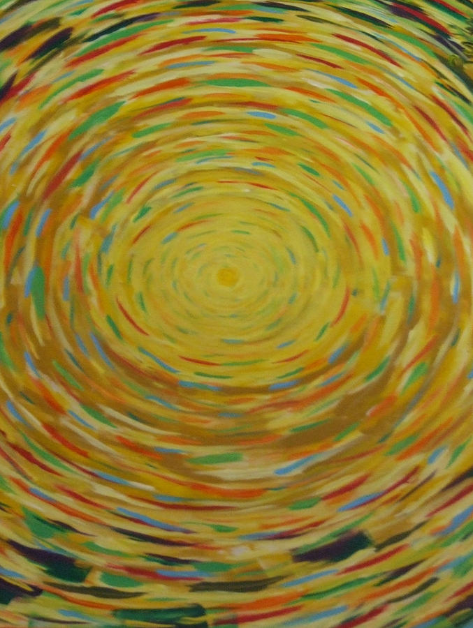 Big Spiral Painting by Donald Parker - Fine Art America