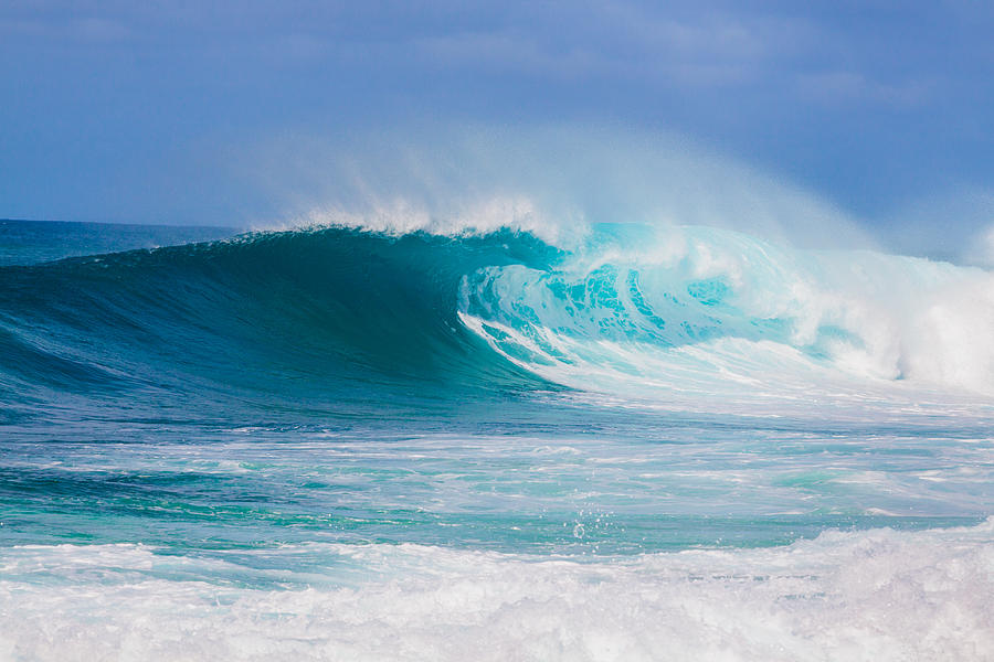 Big Wave At Pipeline Oahu North Shore Photograph by Joshua Rainey