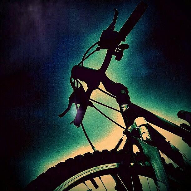 Edited Photograph - Bike!! #2 by Chris Drake