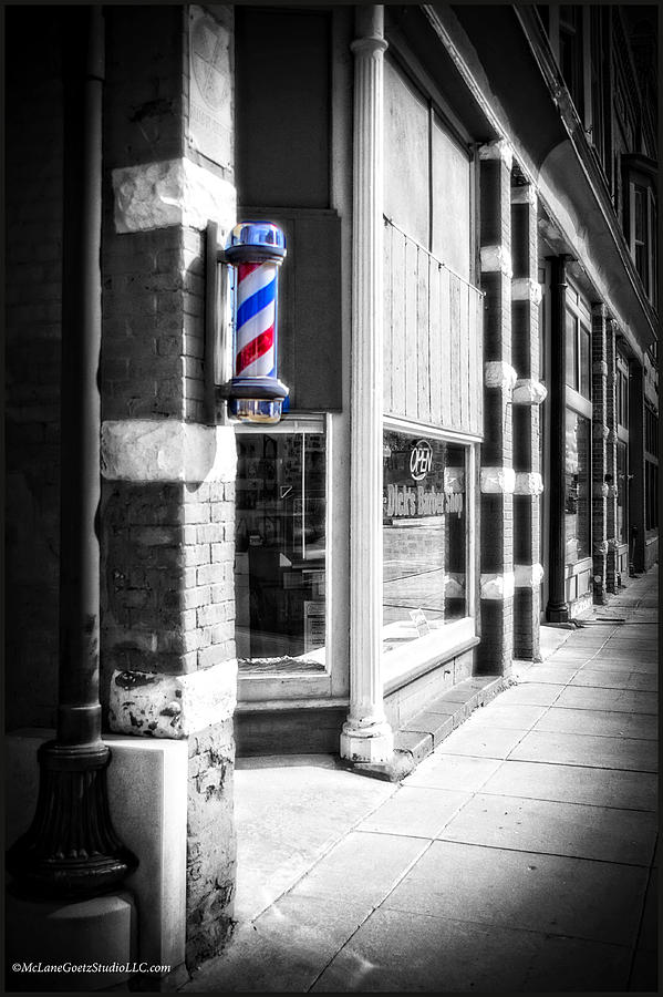 City Photograph - 2 Bits And A Hair Cut by LeeAnn McLaneGoetz McLaneGoetzStudioLLCcom