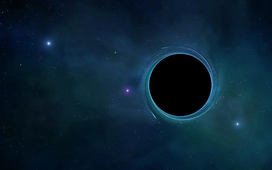 Black Hole Photograph by Mark Garlick/science Photo Library - Fine Art ...