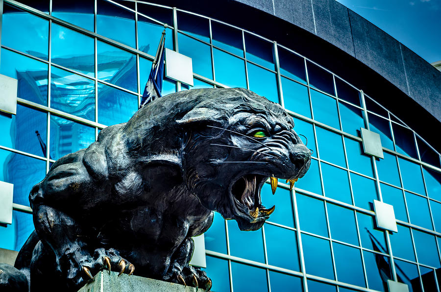 Black Panther Statue #2 Photograph by Alex Grichenko