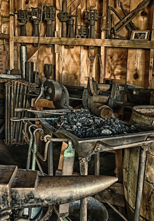 Tool Photograph - Blacksmith Shop by Mountain Dreams