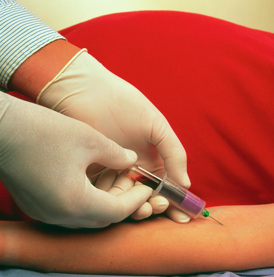 Blood Sample Being Taken From Pregnant Woman #2 Photograph by Saturn Stills/science Photo Library