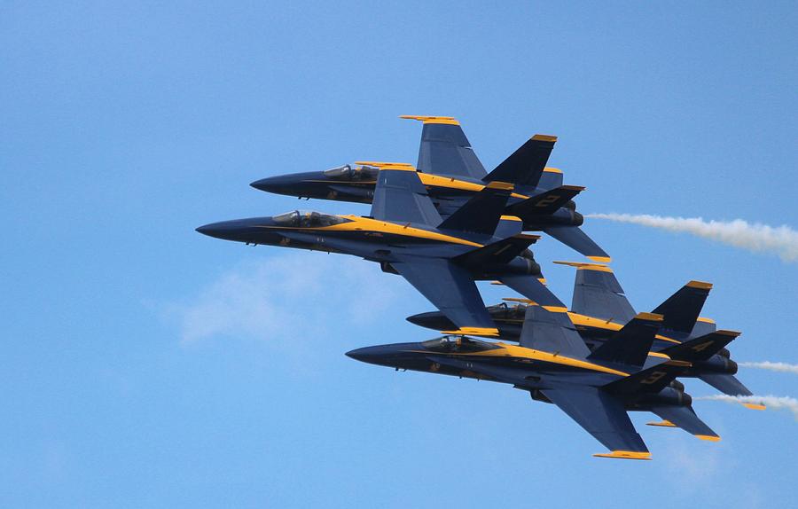Jet Photograph - Blue Angels #2 by John Greco