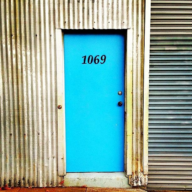 Sanfrancisco Photograph - Blue Door #2 by Julie Gebhardt