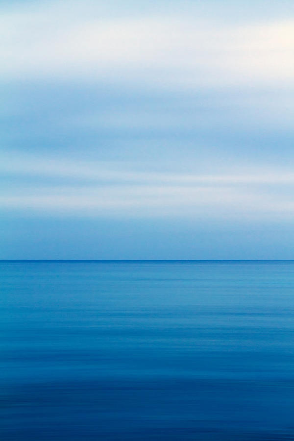 Blue Mediterranean Photograph by Stelios Kleanthous