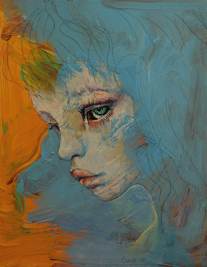 Blue Painting by Michael Creese