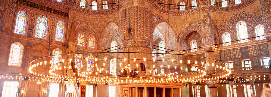Turkey Photograph - Blue Mosque, Istanbul, Turkey #2 by Panoramic Images