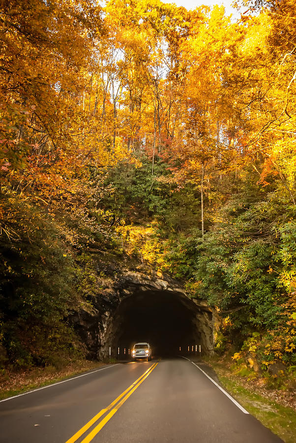 Blue Ridge Parkway Tunnel #2 Photograph by Alex Grichenko