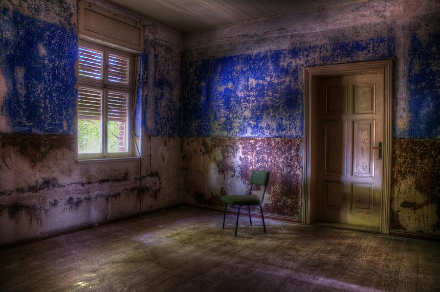 Blue room #2 Digital Art by Nathan Wright