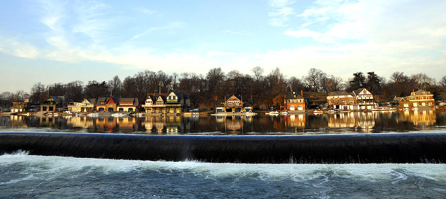 Philadelphia Photograph - Boathouse Row #2 by Andrew Dinh