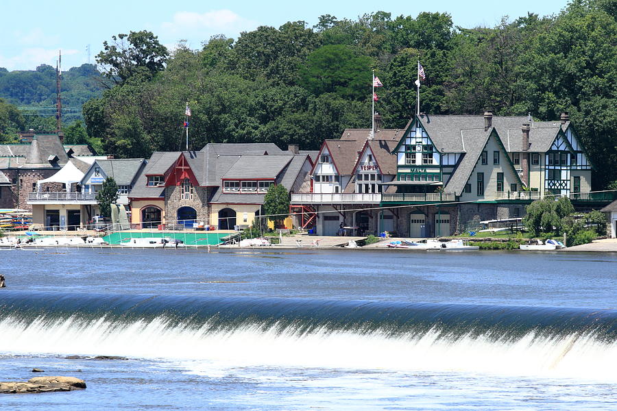 Boathouse Row #2 Photograph by Lou Ford
