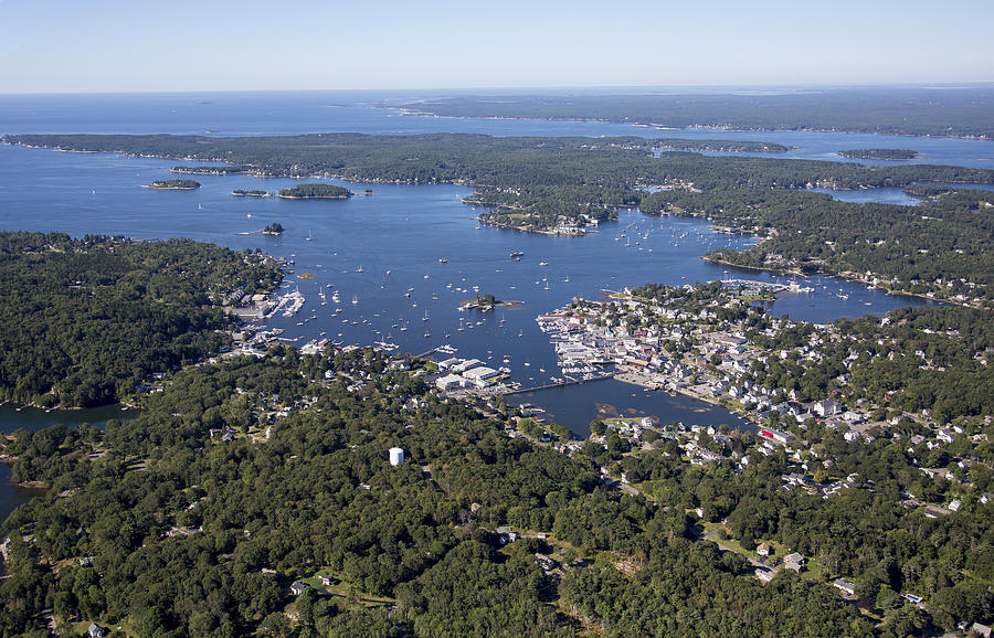 Boothbay Harbor, Maine Me Photograph by Dave Cleaveland | Fine Art America